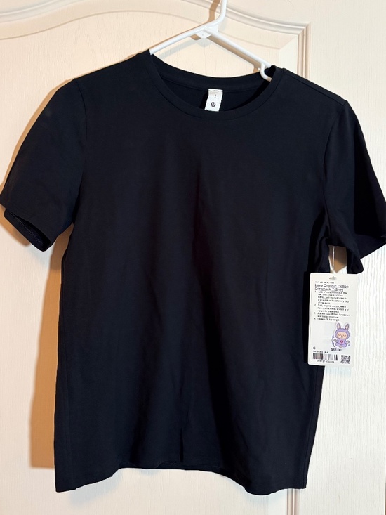 lululemon athletica Tops - Lululemon Love Organic Cotton Straight-Hem Crewneck T-Shirt